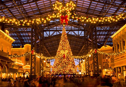 東京ディズニーランドのクリスマス